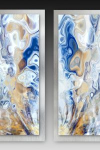 FLUID A/B (SET OF TWO)<br/> <br/> 10" X 24 ea." - $650.00 set<br/> 18" X 54 ea." - $3000.00 set<br/> 28" X 72" - $6500.00 set<br/><br/>For Ordering or Custom sizes<br/> Contact Me Here